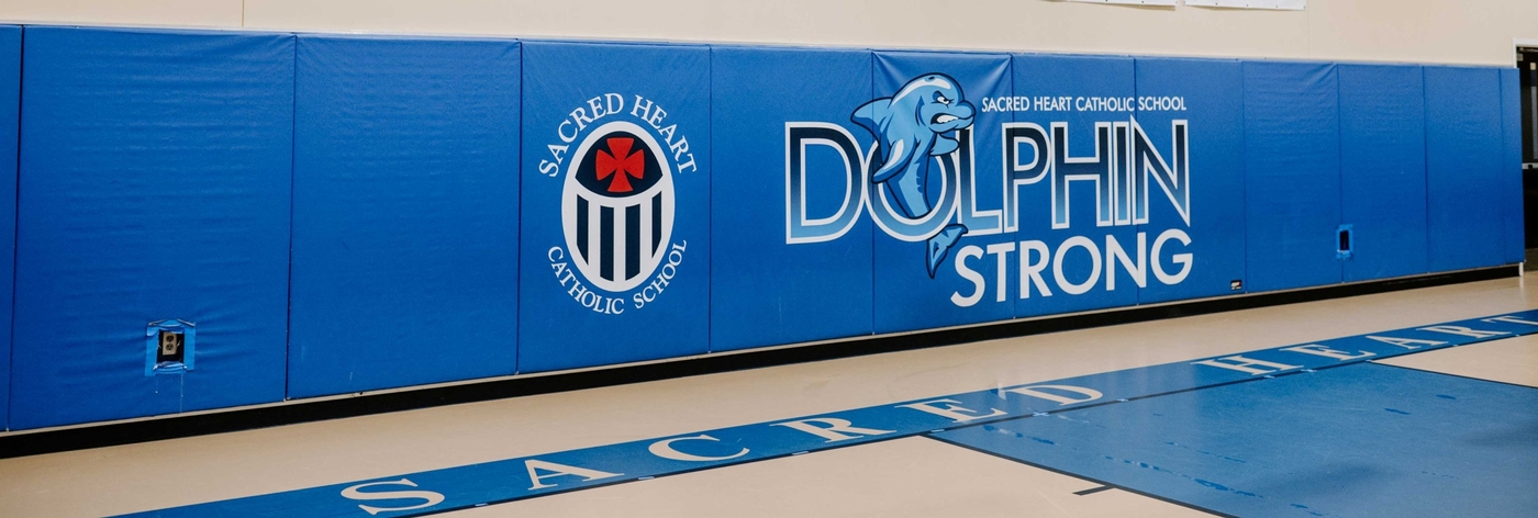 gym mat that says dolphin strong